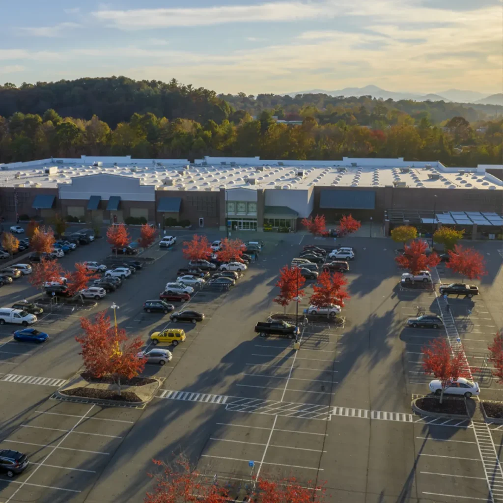 Large Parking Lot